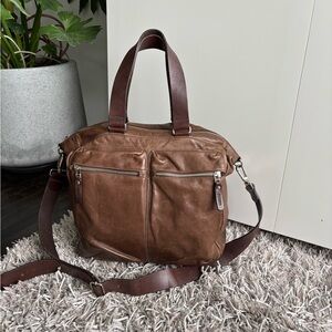 M0851 Handbag Crossbody Shoulder 100% LEATHER❤️